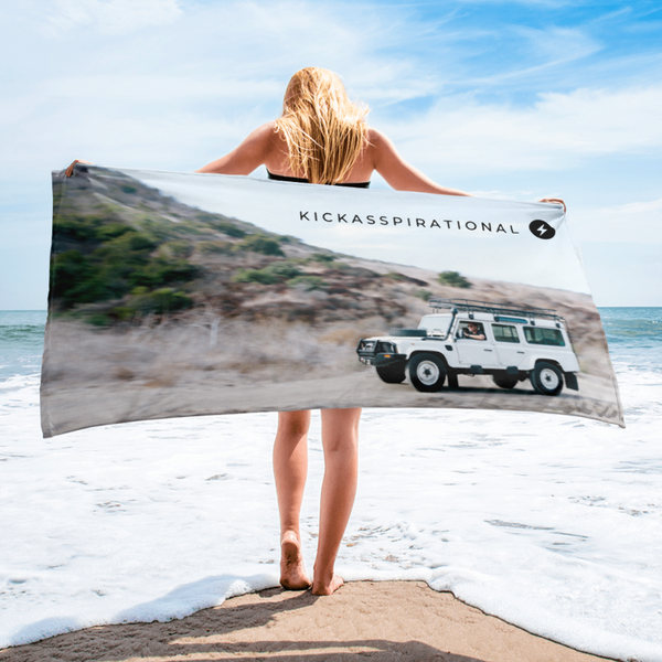 DFNDR Beach Towel – Kickasspirational